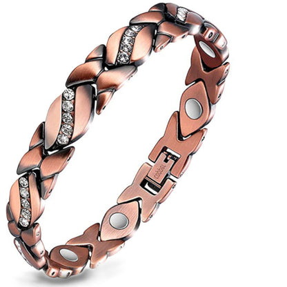 Copper magnetic bracele