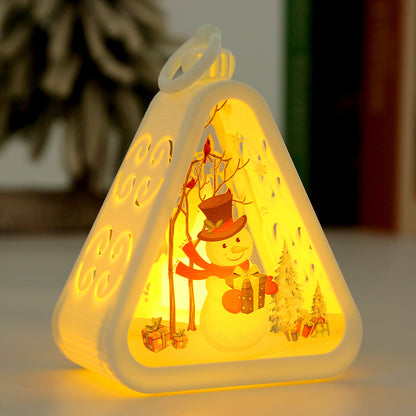 🎄Christmas Vintage Night Light ✨ Illuminate Winter Romance