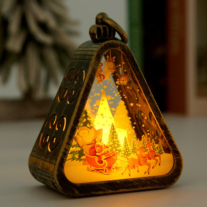🎄Christmas Vintage Night Light ✨ Illuminate Winter Romance