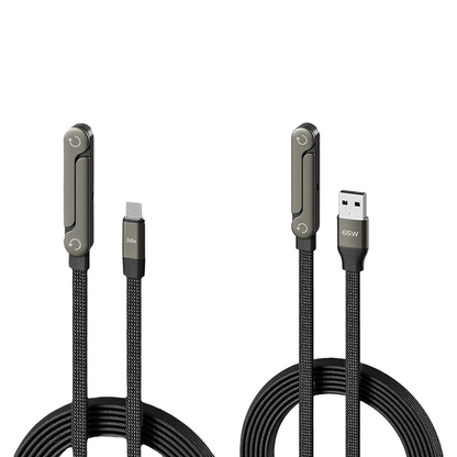 NESLEMY™ Invisible Holder Charger Cable with Stand-240w super fast charging