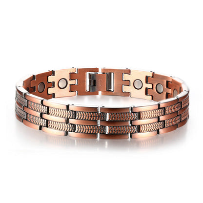Copper magnetic bracele