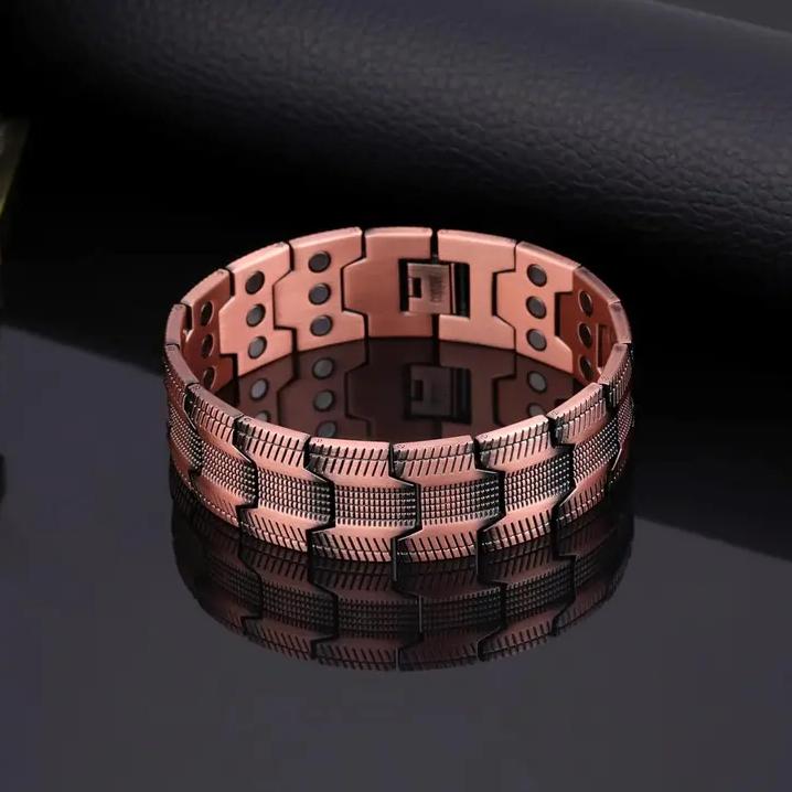 Copper magnetic bracele