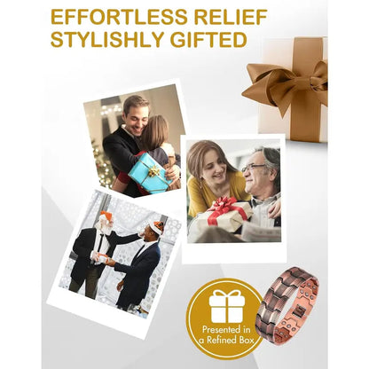 Copper magnetic bracele