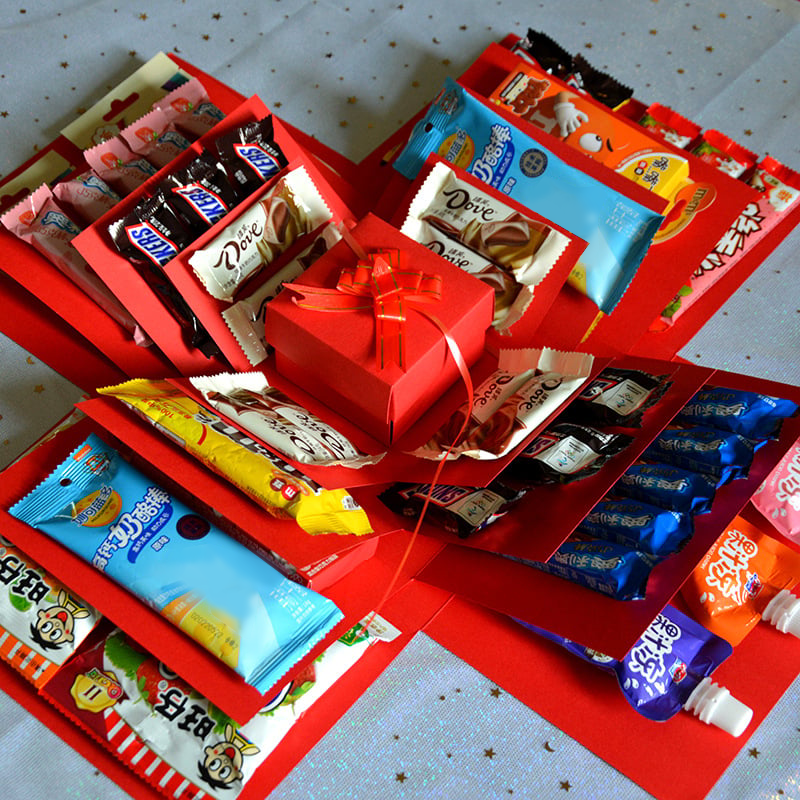 🔥50K+ SOLD!🎉🎁Surprise Explosion Gift Box Kit