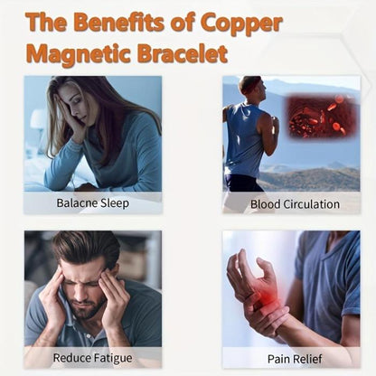 Copper magnetic bracele