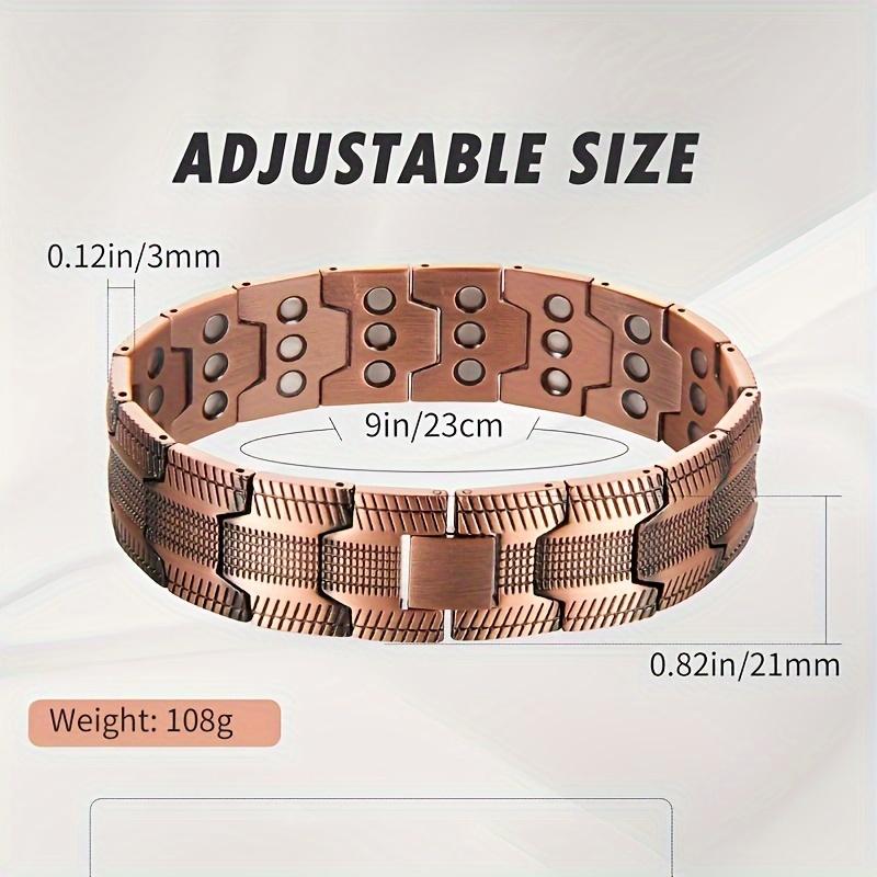 Copper magnetic bracele